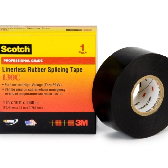 3M™ Scotch® Linerless Rubber Splicing Tape 130C